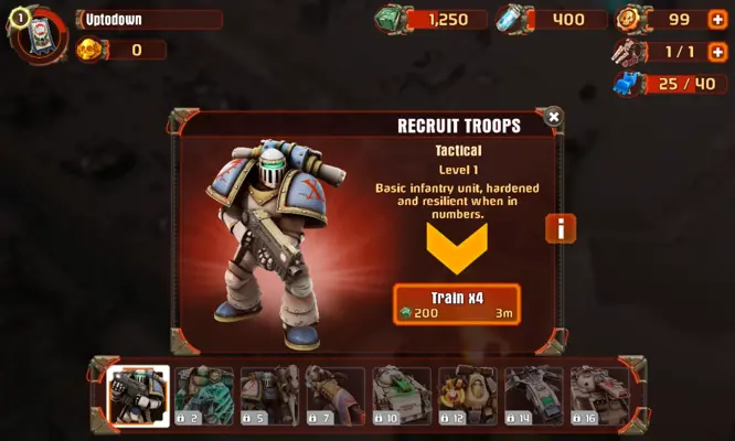 The Horus Heresy Drop Assault android App screenshot 3